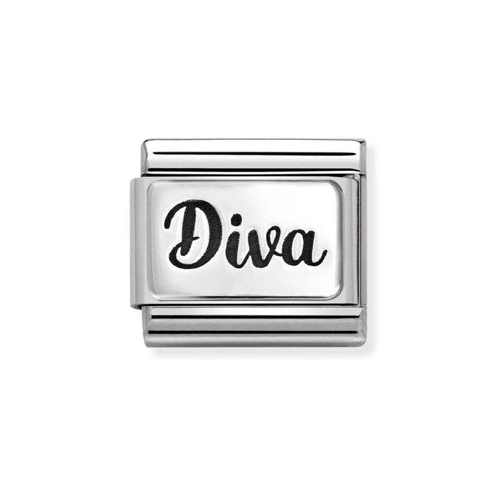 Nomination Silver Classic Diva Charm - MococoNomination330111/428033497542229Charms and Links