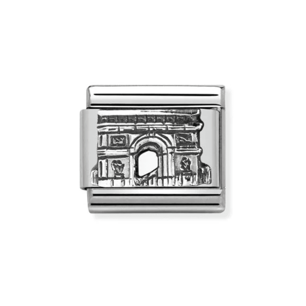 Nomination Silver Classic Monuments Relief and Arc De Triomphe Charm - MococoNomination330105/318033497399663Charms