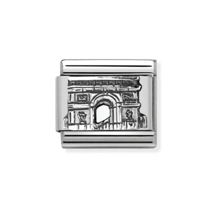Nomination Silver Classic Monuments Relief and Arc De Triomphe Charm - MococoNomination330105/318033497399663Charms