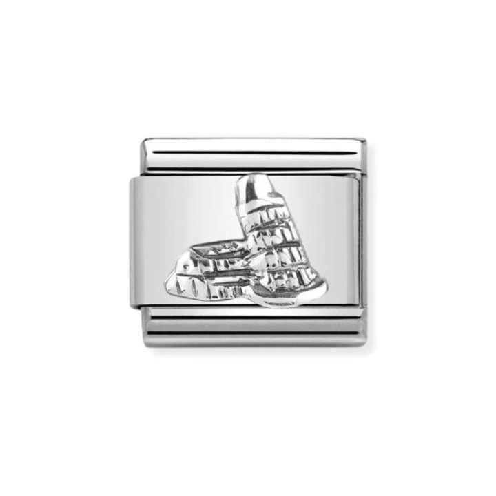 Nomination Silver Classic Monuments Relief and Tower of Pisa Charm - MococoNomination330105/198033497399540Charms