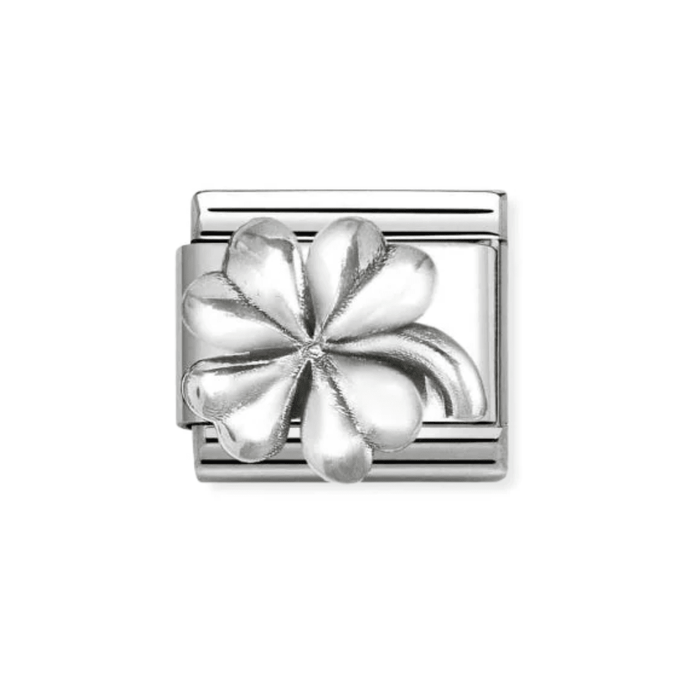 Nomination Silver Classic Oxidized Symbols St. and Four-Leaf Clover Charm - MococoNomination330101/968033497568700Charms