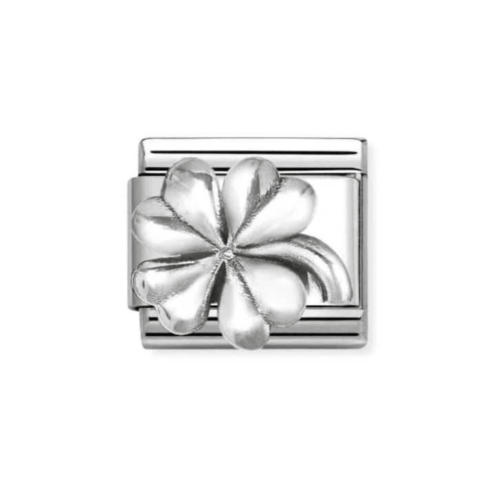 Nomination Silver Classic Oxidized Symbols St. and Four-Leaf Clover Charm - MococoNomination330101/968033497568700Charms