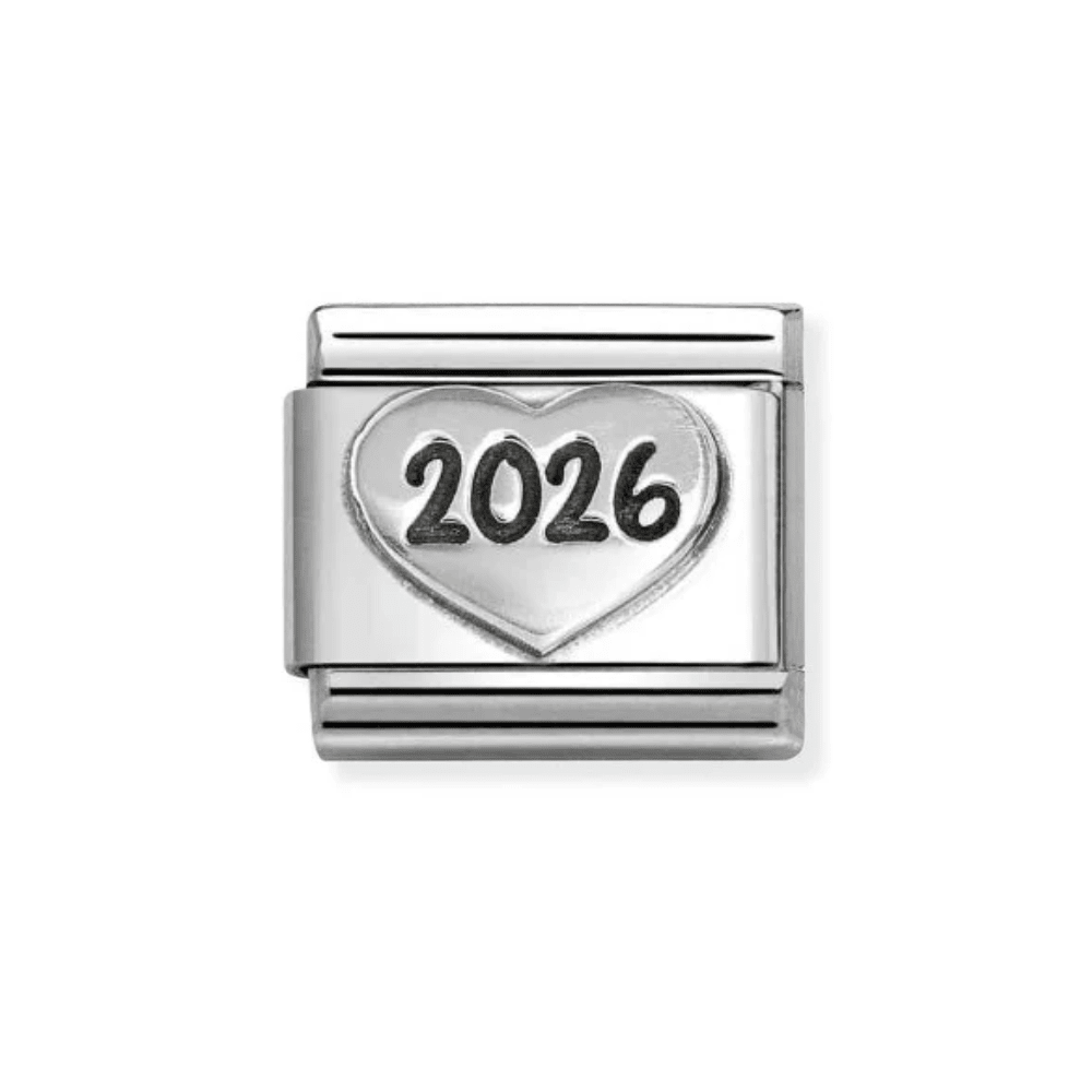 Nomination Silver Classic Oxidized Symbols St. and Heart 2026 Charm - MococoNomination330101/978033497568717Charms
