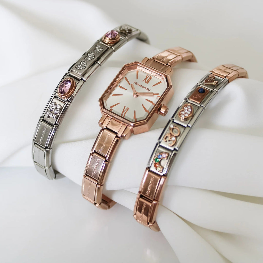 Nomination Silver Classic Plain Starter Links - MococoNominationBracelets