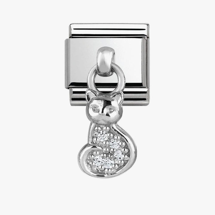 Nomination Silver Classic Stainless and Cat Charm - MococoNomination331800/188033497399779Charms