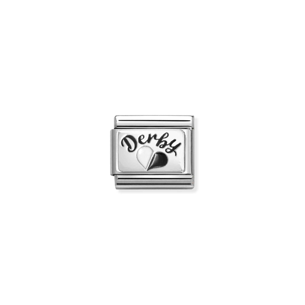 Nomination Silver Composable Classic Derby Heart Double Link image