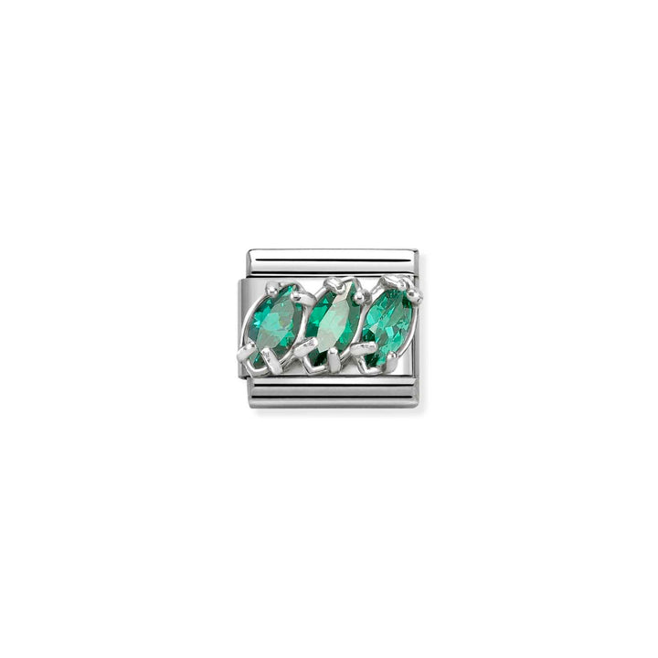 Nomination Silver Composable Classic Ed CZ Link - 330329/23 Image