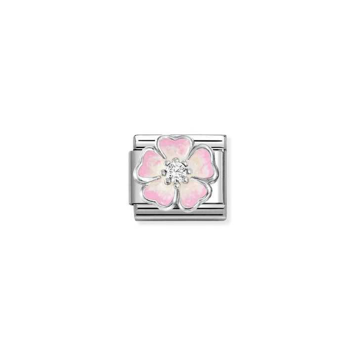 Nomination Silver Composable Classic Ed CZ Symbols Link - 330321/17 Image