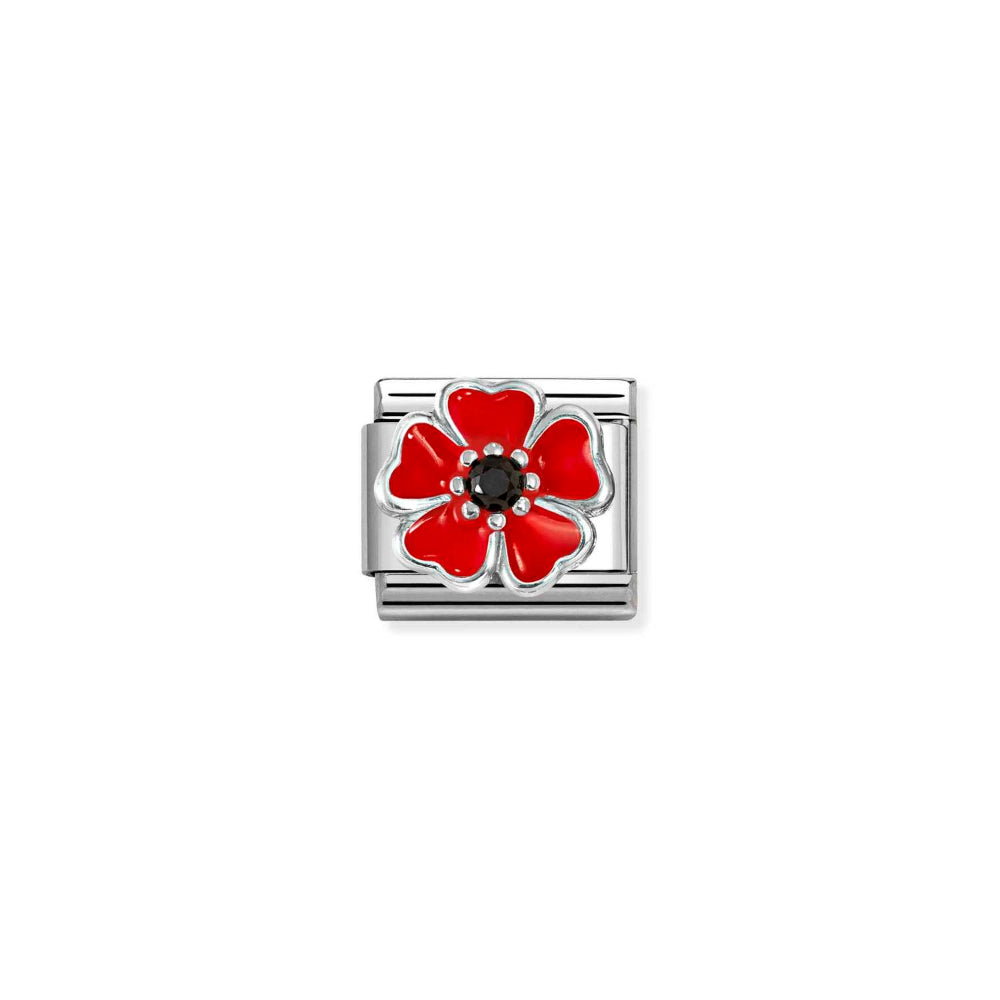 Nomination Silver Composable Classic Ed CZ Symbols Link - 330321/19 Image
