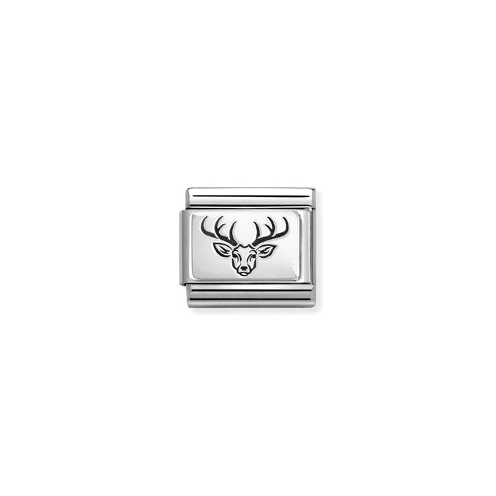 Nomination Silver Composable Classic Stag&