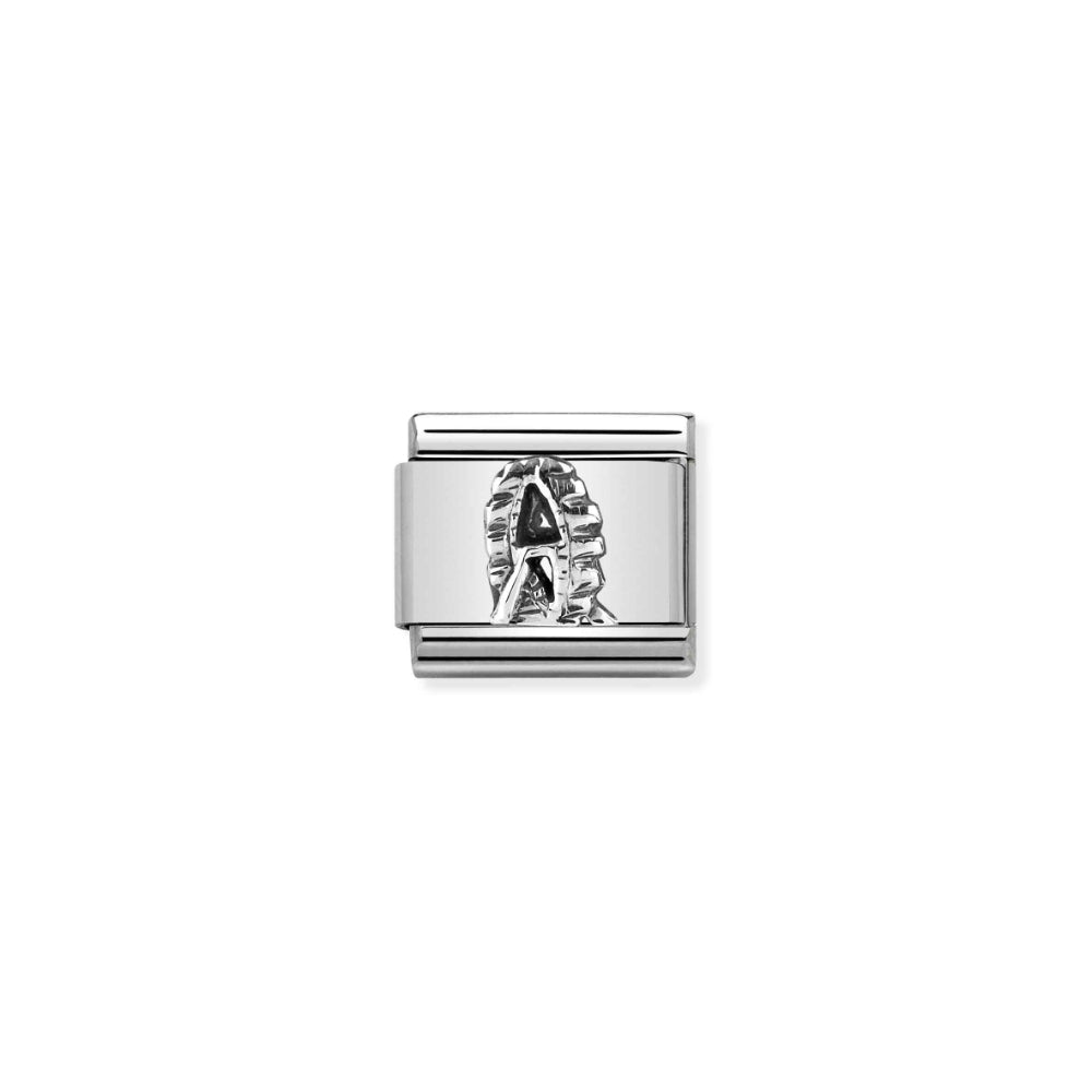 Nomination Silver Composable Giant Ferris Vienna Wheel Charm Link image