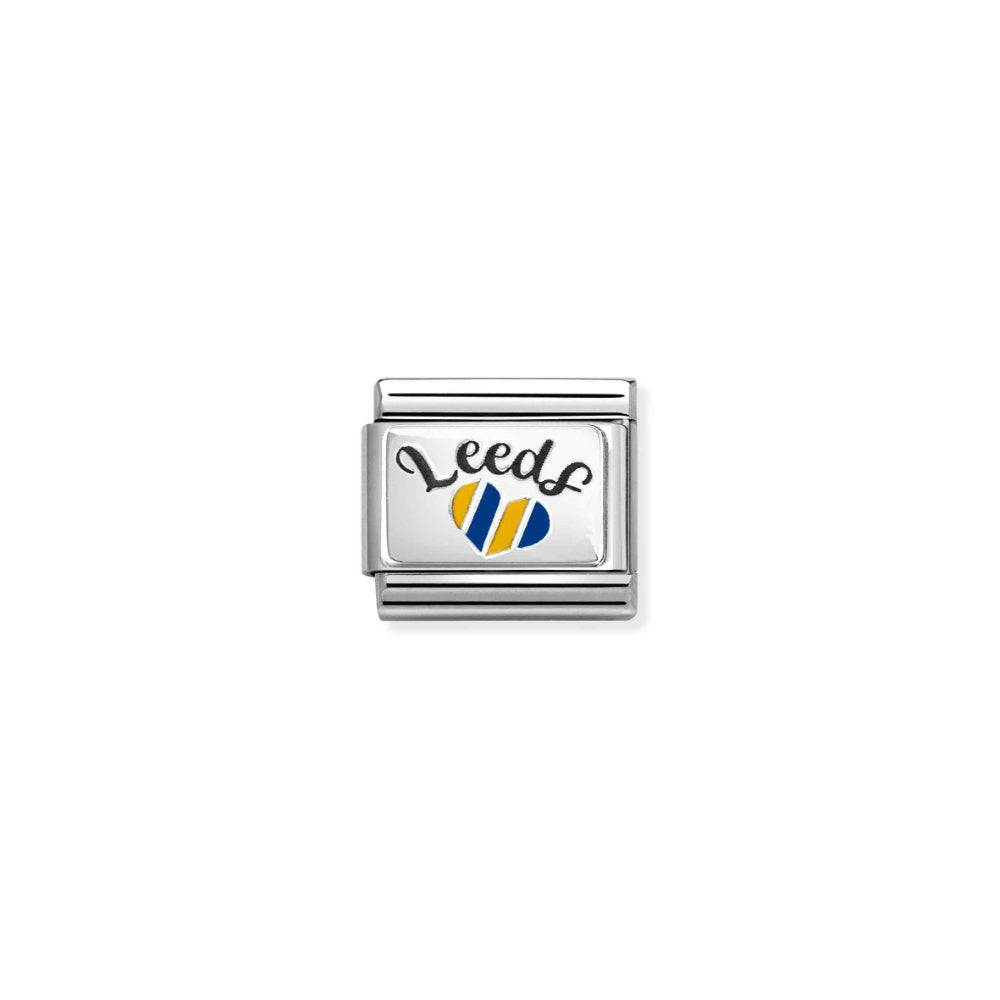 Nomination Silver Composable Leeds Heart Charm Link image