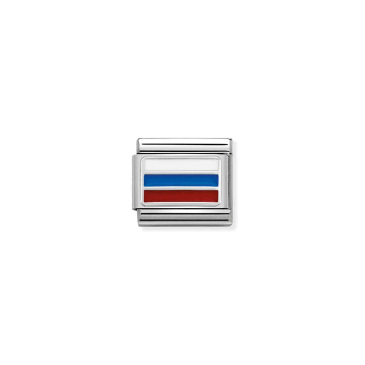 Nomination Silver Composable Russian Russia Flag Charm - MococoNomination330207/298033497412492Charms
