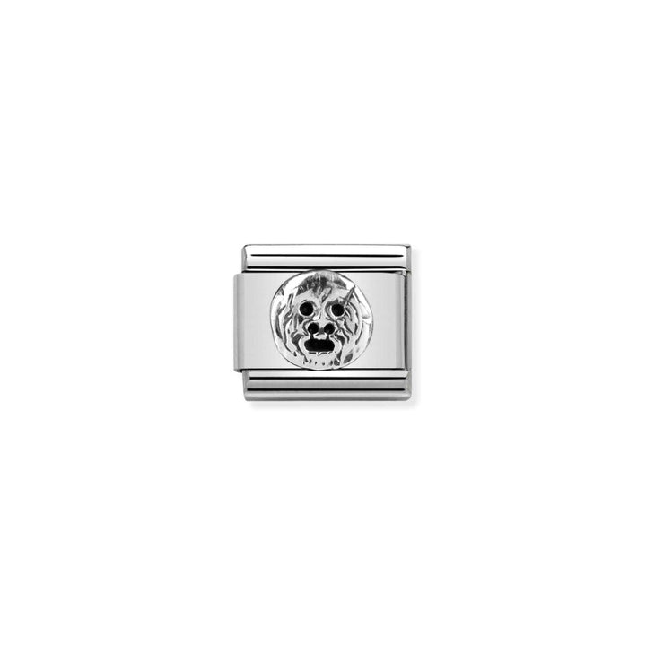 Nomination Silver Composable Symbol From Italy The Mouth of Truth Charm Link image
