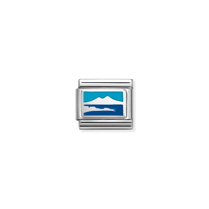 Nomination Silver Composable Symbol Vesuvius Charm Link image