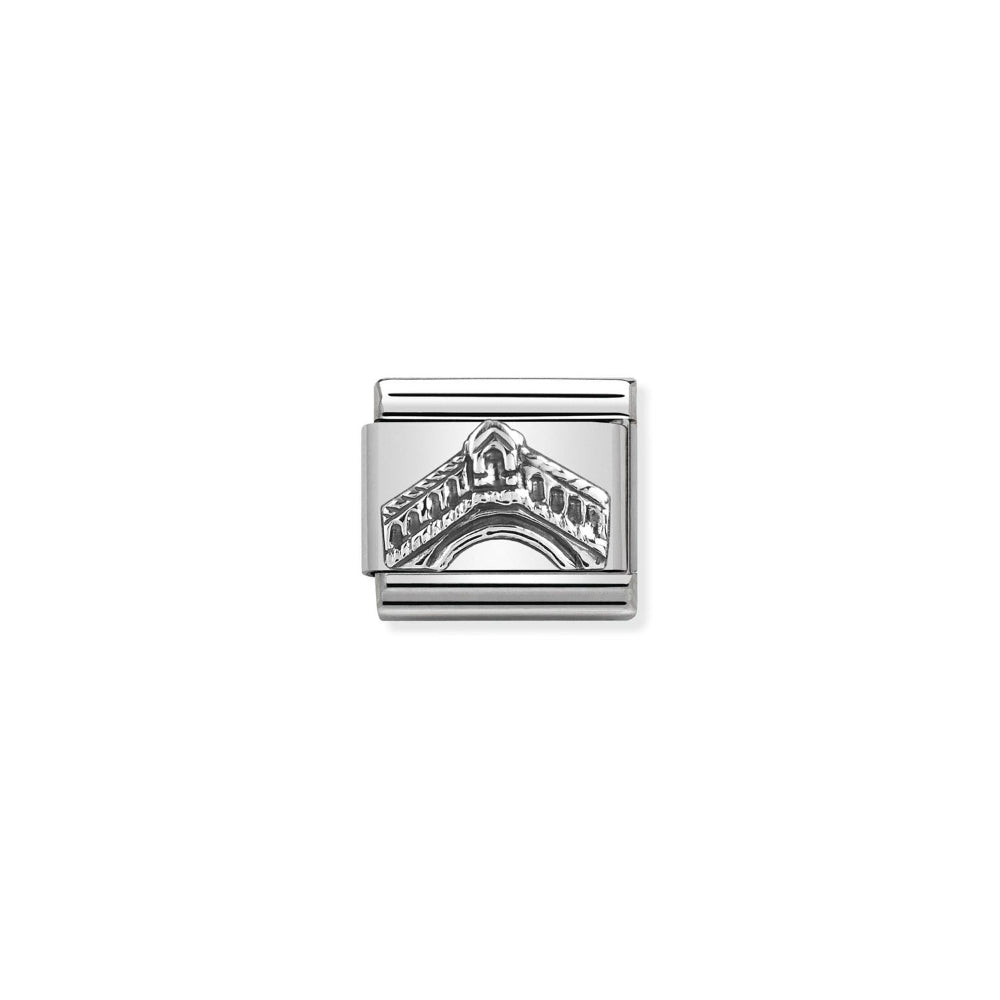 Nomination Silver Composable The World Bridge Rialto Charm Link image