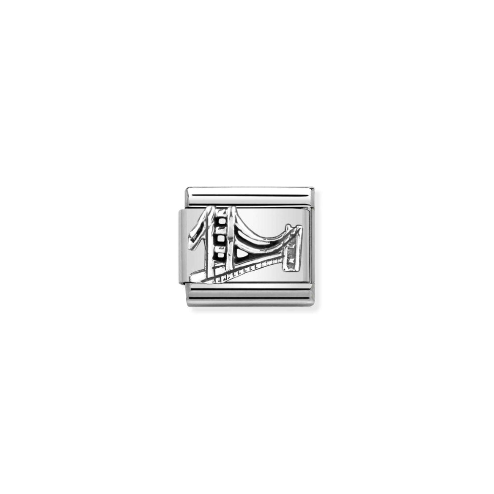 Nomination Silver Composable USA Golden Gate Charm Link image