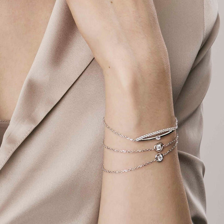 Nomination Silver Cosmiclove Cubic Zirconia Circle Bracelet - MococoNomination241703/0538033497556776Bracelets