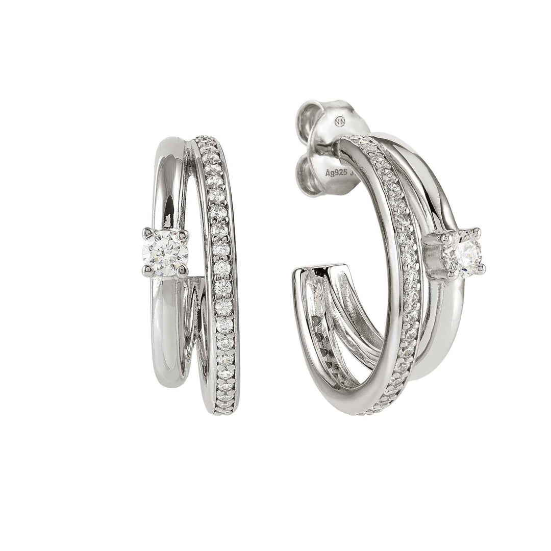 Nomination Silver Cosmiclove Cubic Zirconia Earrings - MococoNomination241712/0018033497557025Earrings