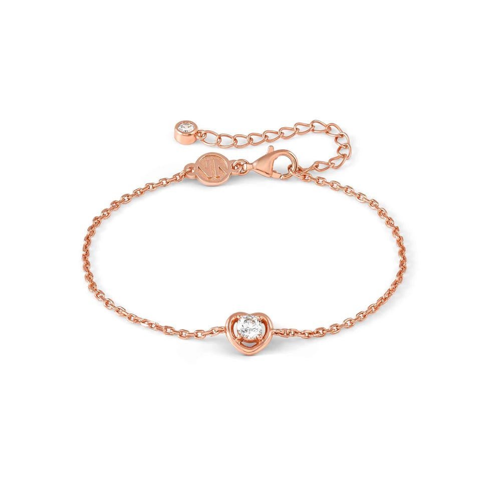 Nomination Silver Cosmiclove Cubic Zirconia Heart Bracelet - MococoNomination241703/0048033497556745Bracelets