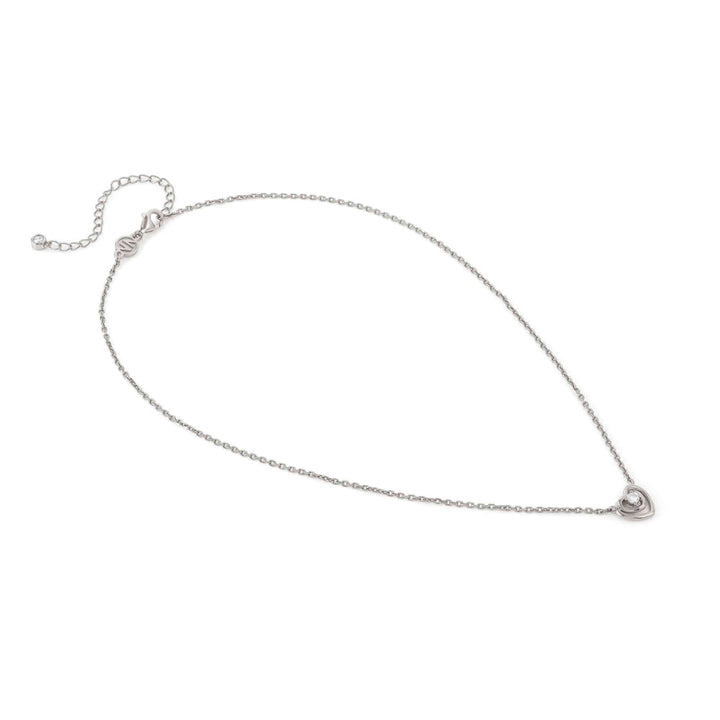 Nomination Silver Cosmiclove Cubic Zirconia Heart Necklace Image 5
