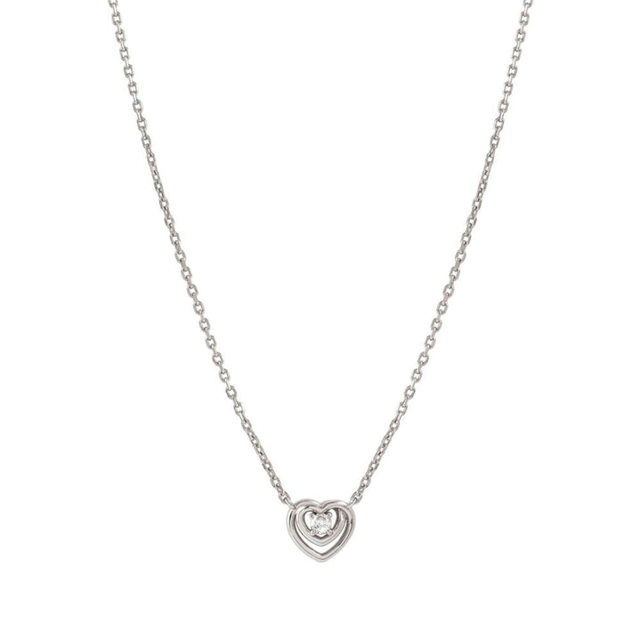 Nomination Silver Cosmiclove Cubic Zirconia Heart Necklace - MococoNomination241706/0048033497556820Necklaces