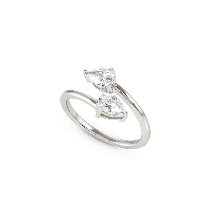 Nomination Silver Cubic Zirconia Size 15 Color Wave Ring - MococoNomination149810/0068033497539373Rings
