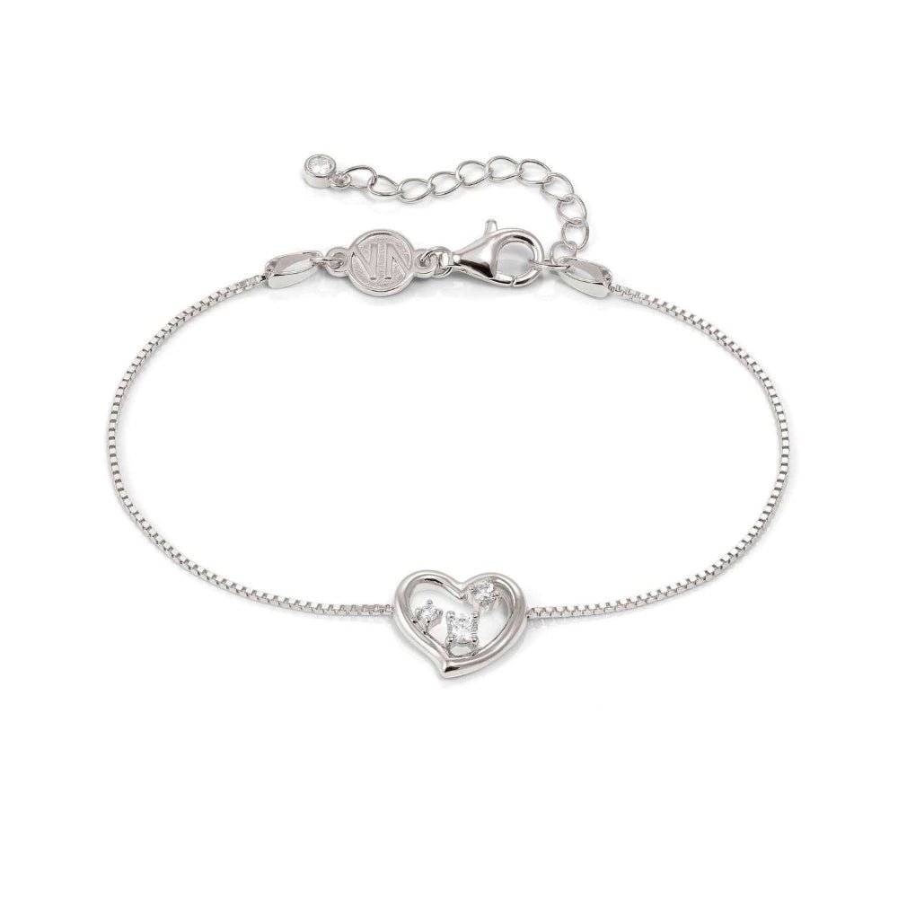 Nomination Silver Dreams Beats Cubic Zirconia Heart Bracelet - MococoNomination242601/0048033497572851Bracelets