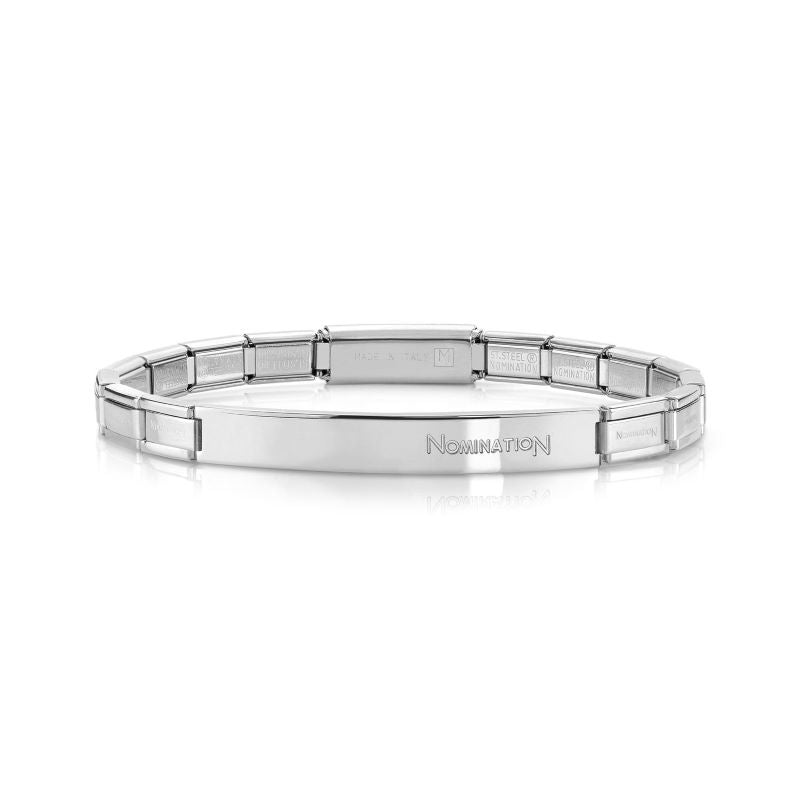 Nomination Silver Engravable Trendsetter Bracelet - MococoNomination021112/001/WEB - 18033497392206Bracelets