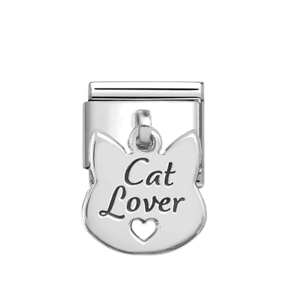Nomination Silver Engraved Classic Cat Lover Face Charm - MococoNomination331811/148033497569271Charms