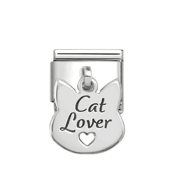 Nomination Silver Engraved Classic Cat Lover Face Charm - MococoNomination331811/148033497569271Charms