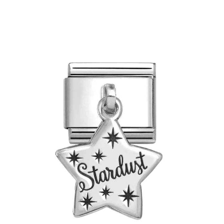 Nomination Silver Engraved Classic Stardust Star Charm - MococoNomination331811/158033497569288Charms
