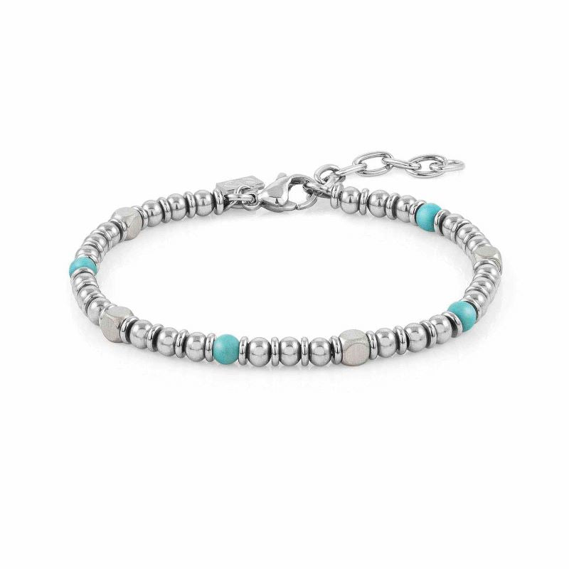 Nomination Silver Instinct Turquoise Beaded Bracelet - MococoNomination027905/0338033497485847Bracelets