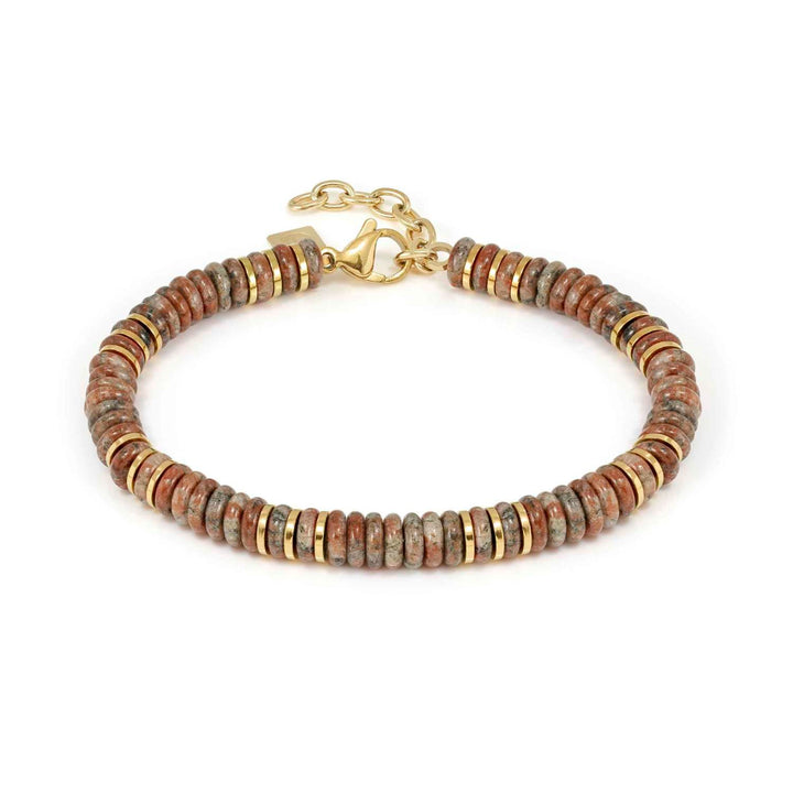 Nomination Silver Instinctstyle Ed Infinity Rainbow Jasper Bracelet Image