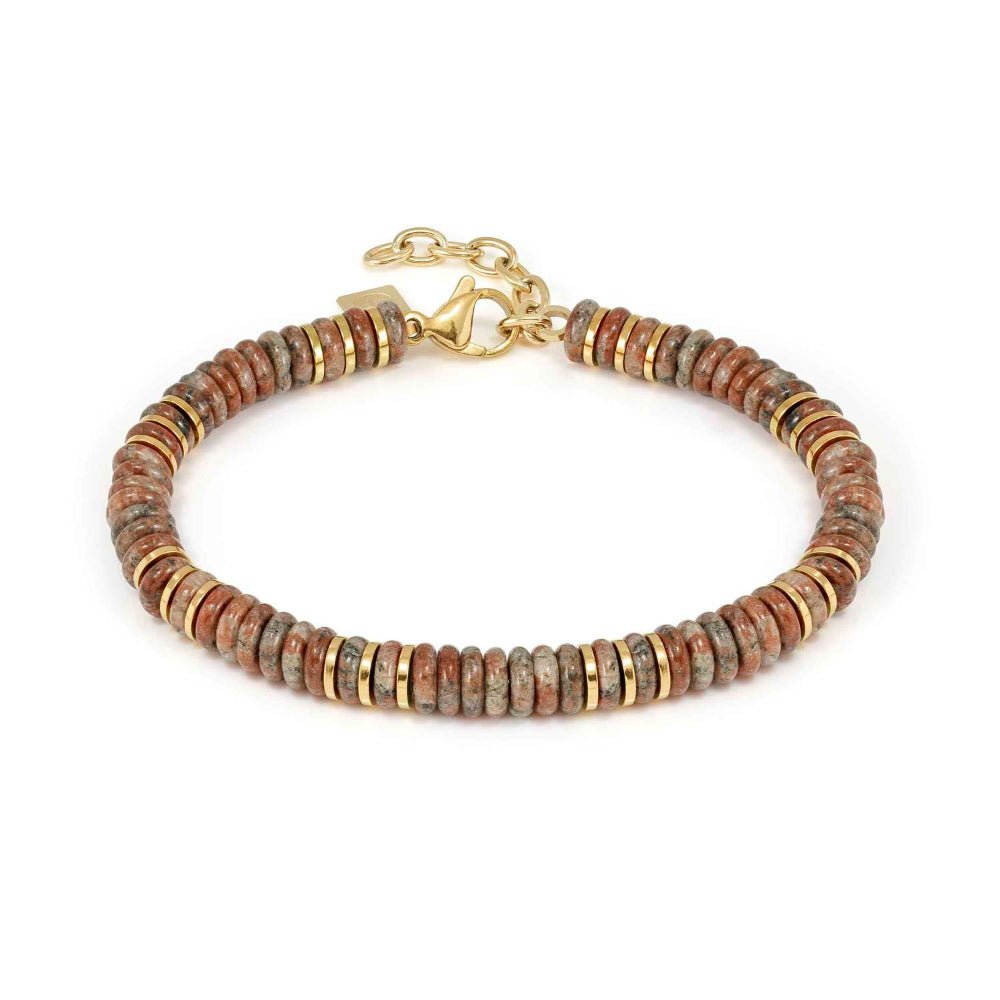 Nomination Silver Instinctstyle Ed Infinity Rainbow Jasper Bracelet - MococoNomination027937/1018033497576767Bracelets