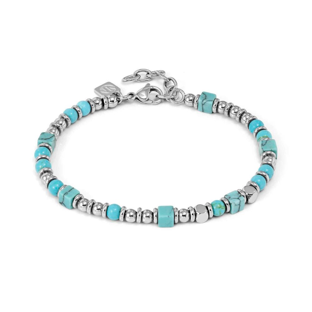 Nomination Silver Instinctstyle Ed Infinity Turquoise Bracelet - MococoNomination027935/0038033497576606Bracelets