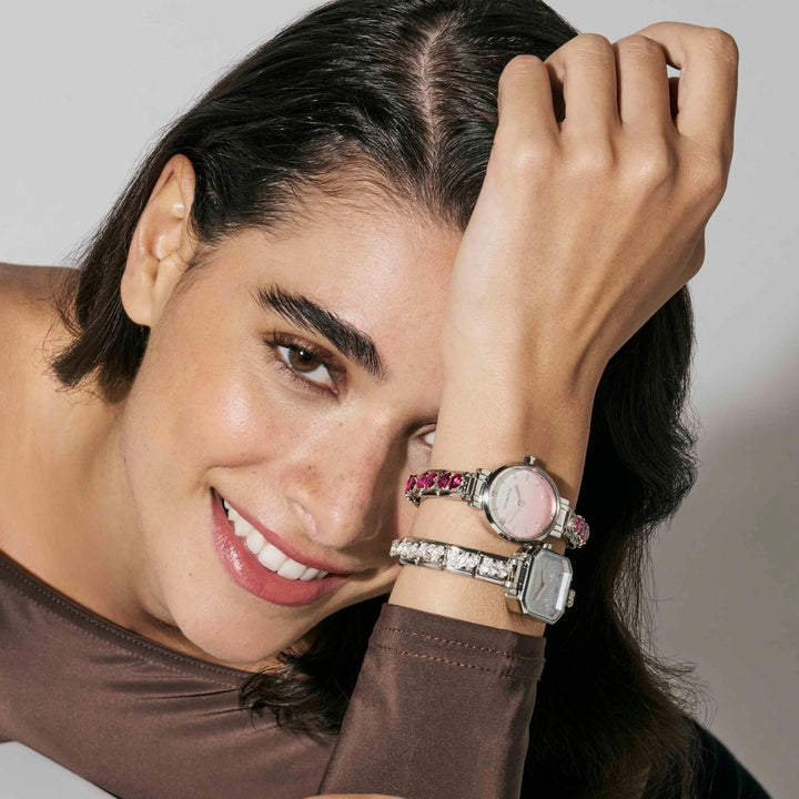 Nomination Silver Light Blue Glitter Women's Paris Watch - MococoNomination0760370/35Watches and Accessories