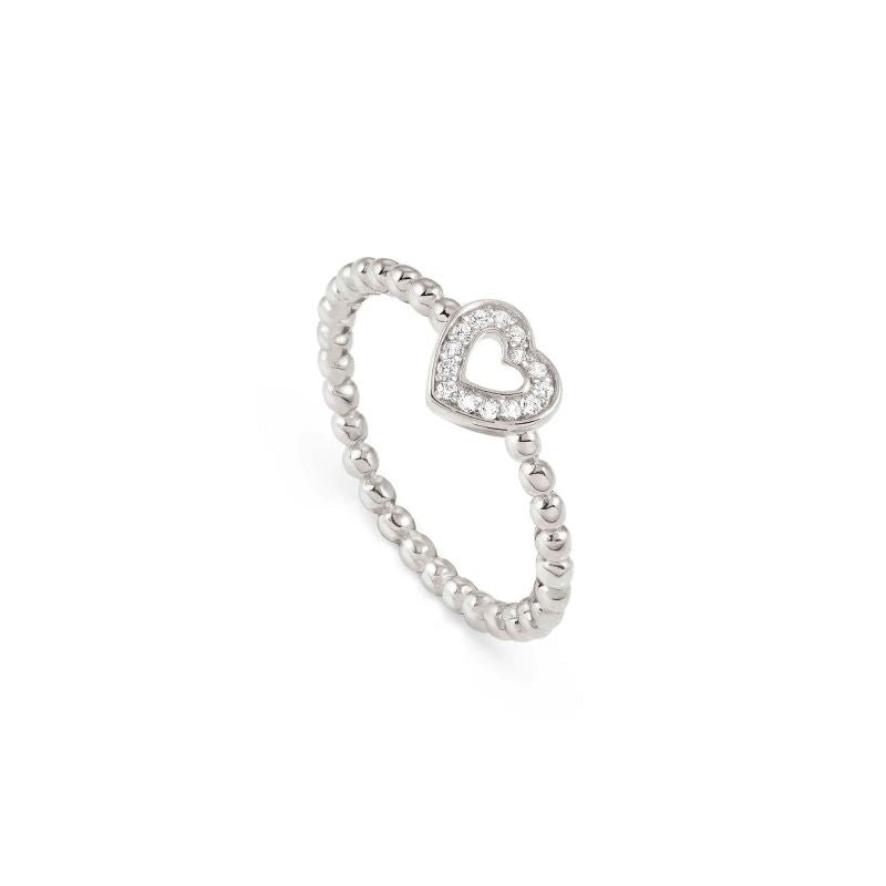 Nomination Silver Lovecloud Cubic Zirconia Heart Ring - MococoNomination240500/009/0058033497540331Rings