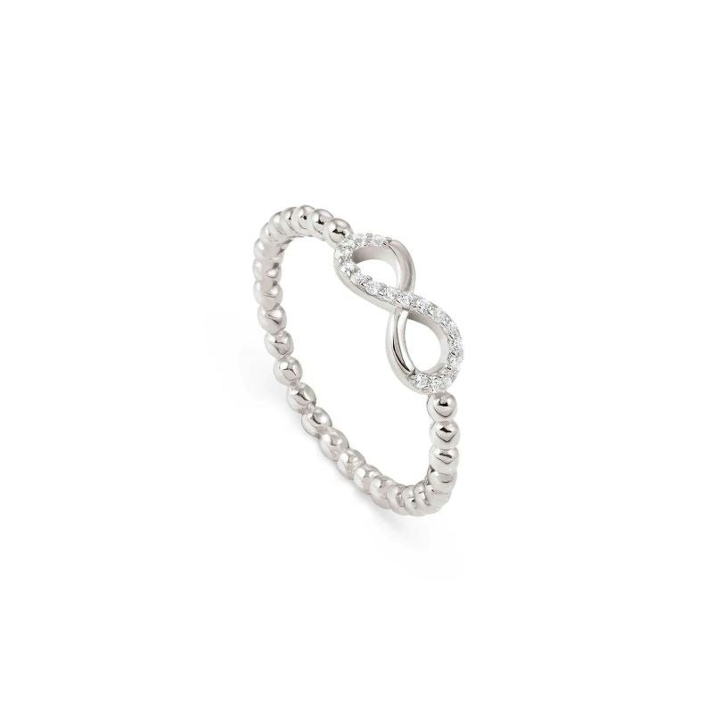 Nomination Silver Lovecloud Cubic Zirconia Infinity Ring - MococoNomination240500/006/0058033497540379Rings