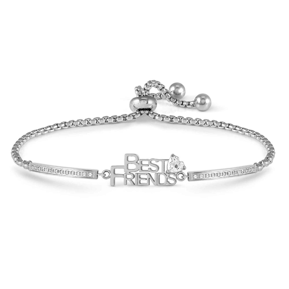 Nomination Silver Milleluci Ed Best Friends Cubic Zirconia Bracelet Image
