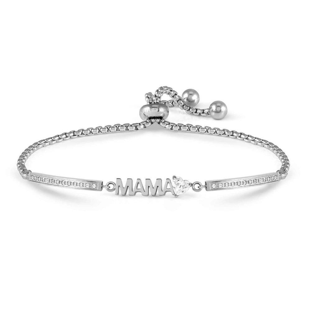 Nomination Silver Milleluci Ed Family Mama Bracelet Image