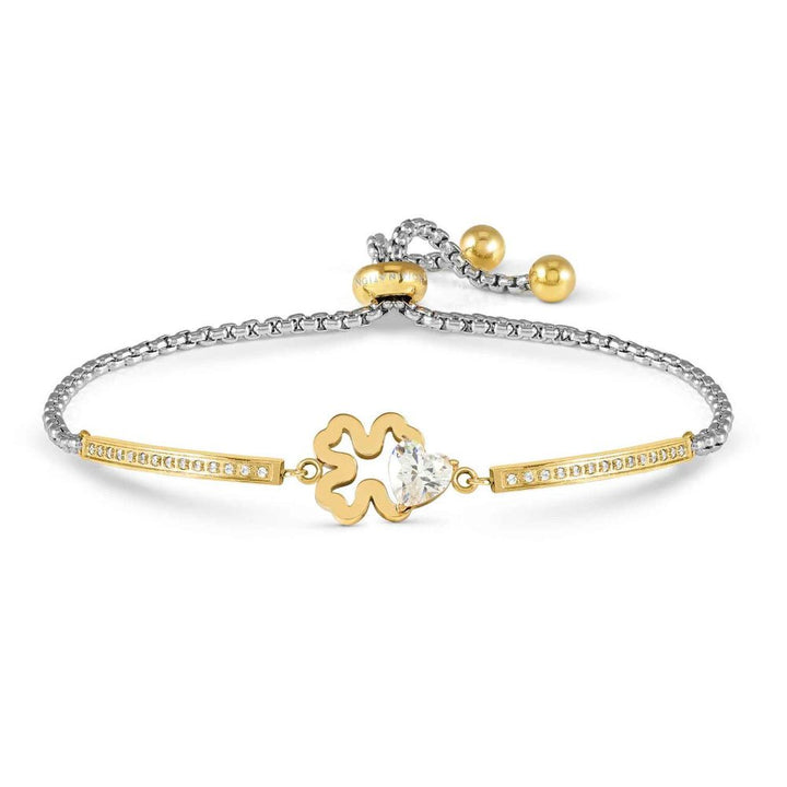 Nomination Silver Milleluci Ed Ricco Four-Leaf Cubic Zirconia Bracelet - MococoNomination028021/0068033497576576Bracelets