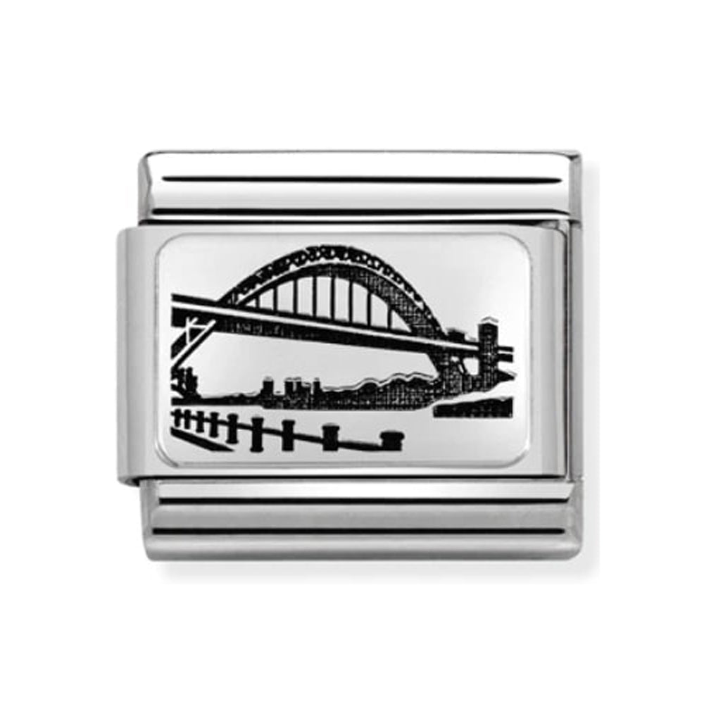 Nomination Silver Newcastle Tyne Bridge Charm - MococoNomination330111/058033497502308Charms