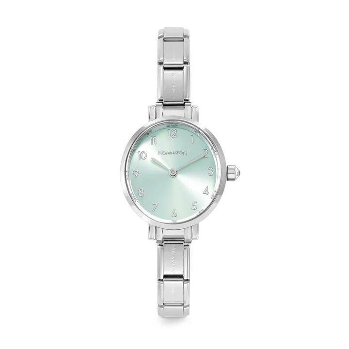 Nomination Silver Oval Green Dial Watch - MococoNomination076038/0328033497539786Watches and Accessories