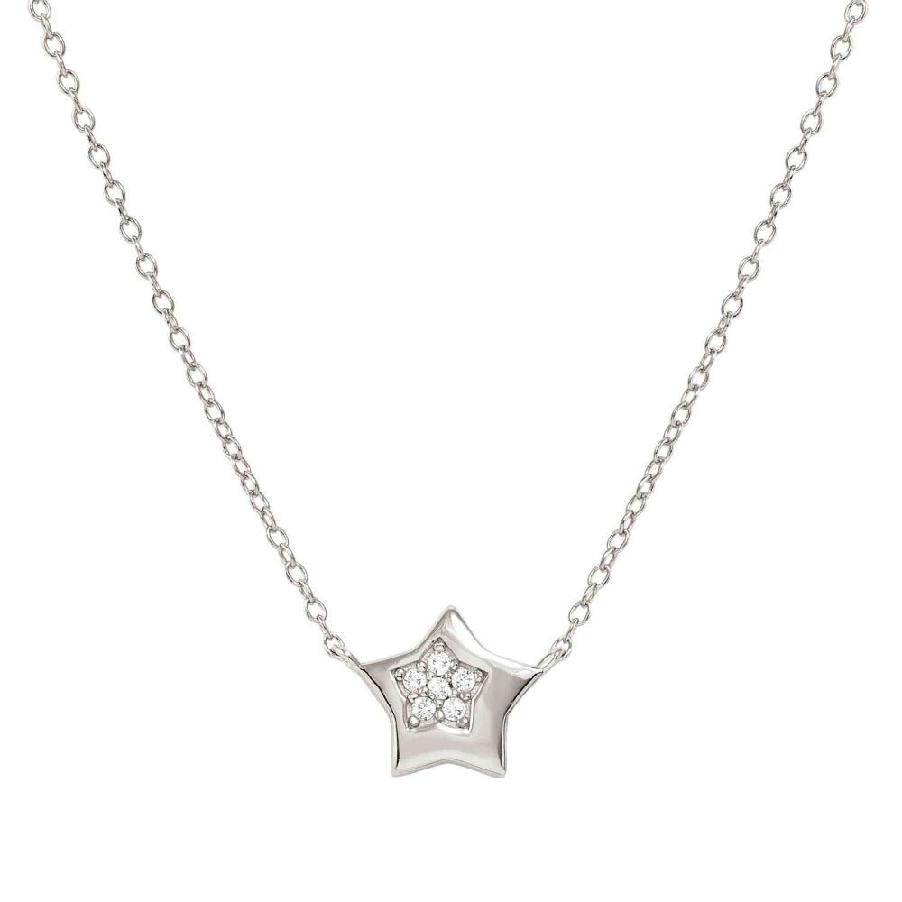 Nomination Silver Petit Sparkle and Cubic Zirconia Star Necklace - MococoNomination242303/0078033497572578Necklaces