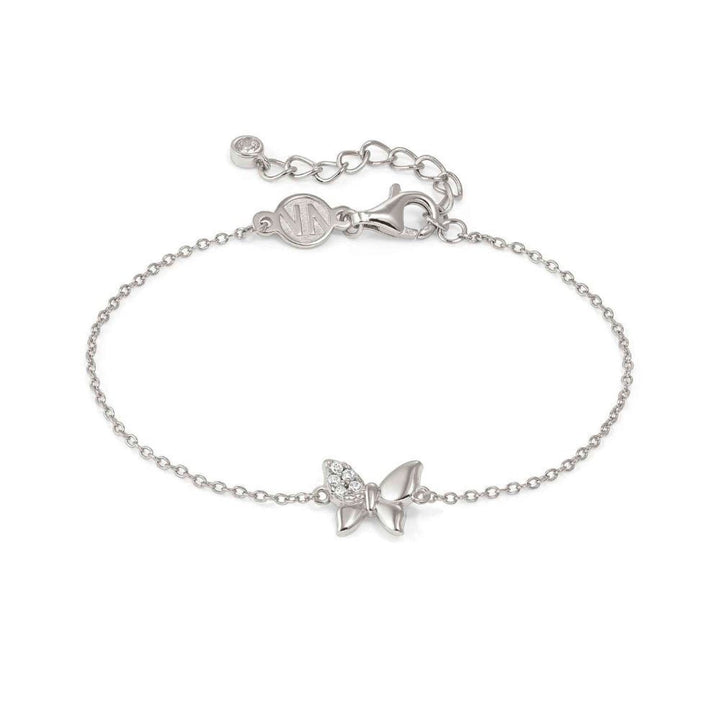 Nomination Silver Petit Sparkle Cubic Zirconia Butterfly Bracelet - MococoNomination242300/0408033497572394Bracelets