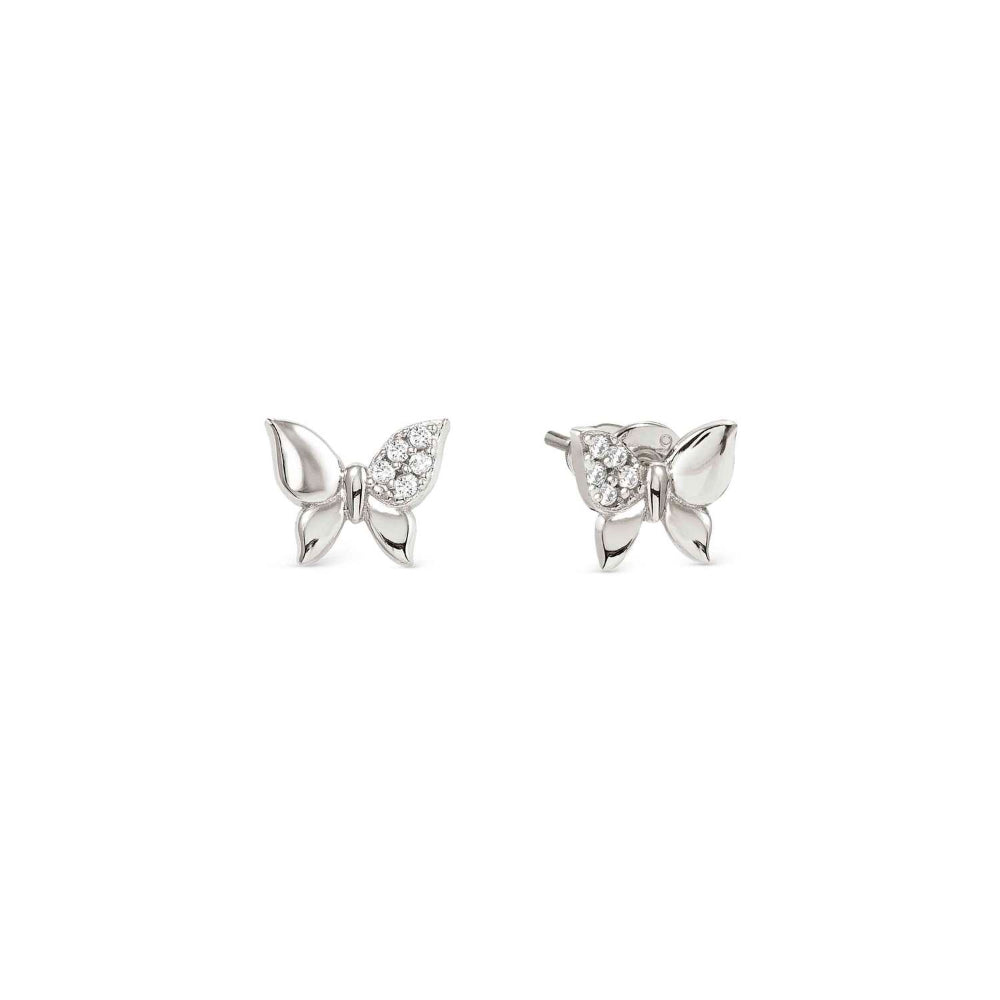 Nomination Silver Petit Sparkle Cubic Zirconia Butterfly Earrings Image