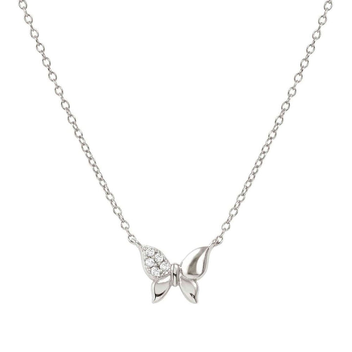 Nomination Silver Petit Sparkle Cubic Zirconia Butterfly Necklace - MococoNomination242303/0408033497572615Necklaces