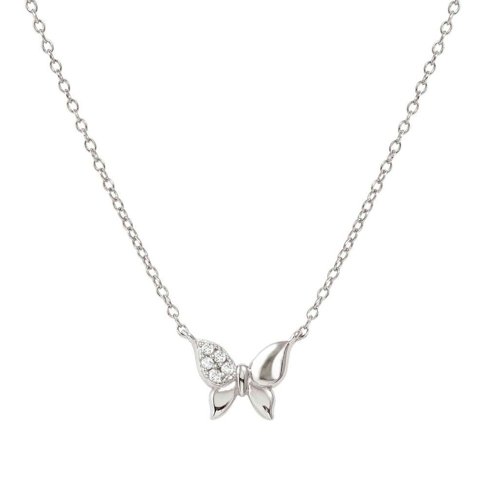 Nomination Silver Petit Sparkle Cubic Zirconia Butterfly Necklace - MococoNomination242303/0408033497572615Necklaces