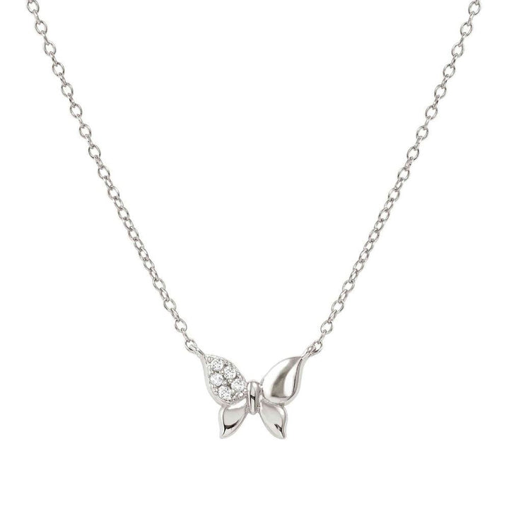 Nomination Silver Petit Sparkle Cubic Zirconia Butterfly Necklace - MococoNomination242303/0408033497572615Necklaces